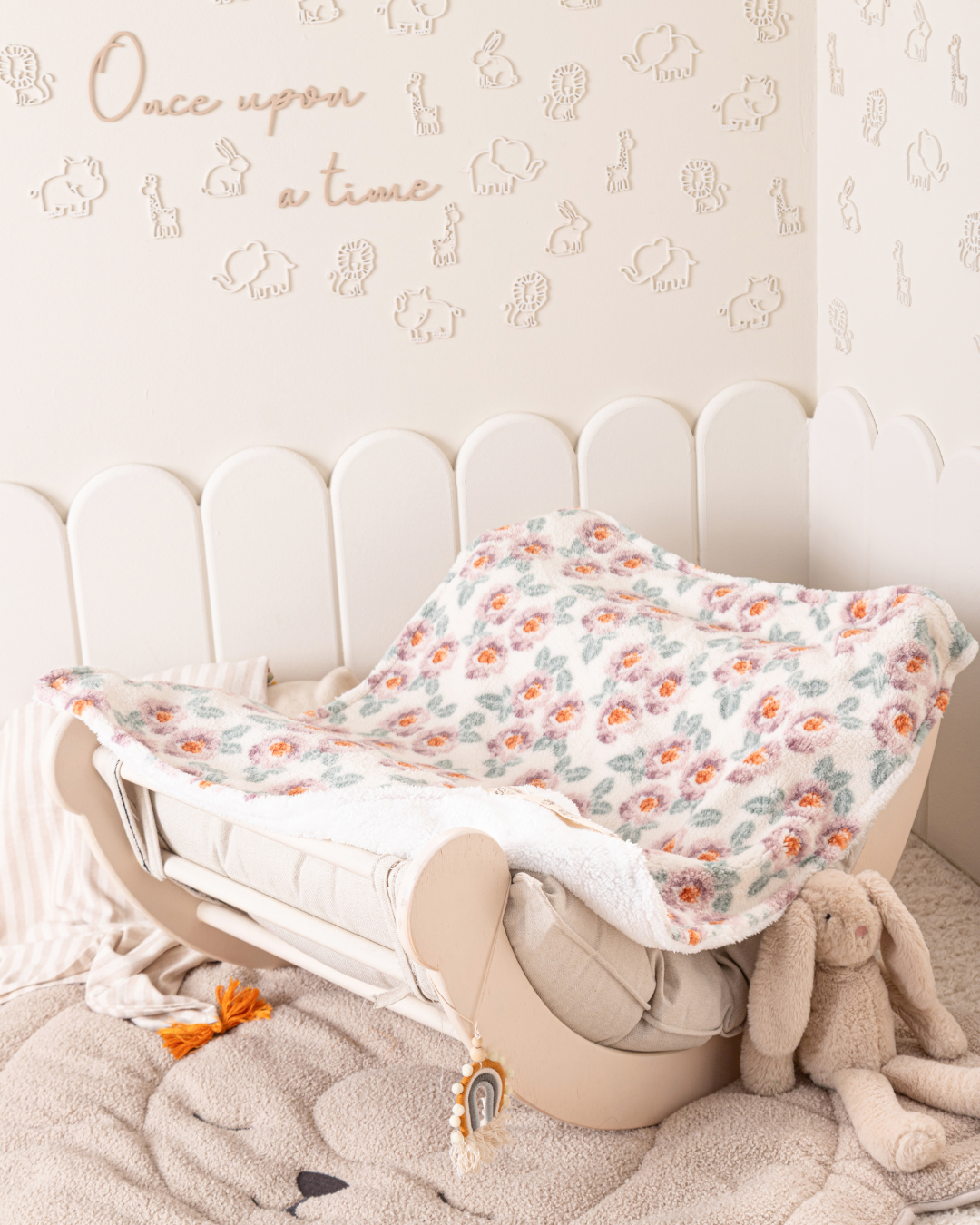 بطانيه بيبى ورد كبير