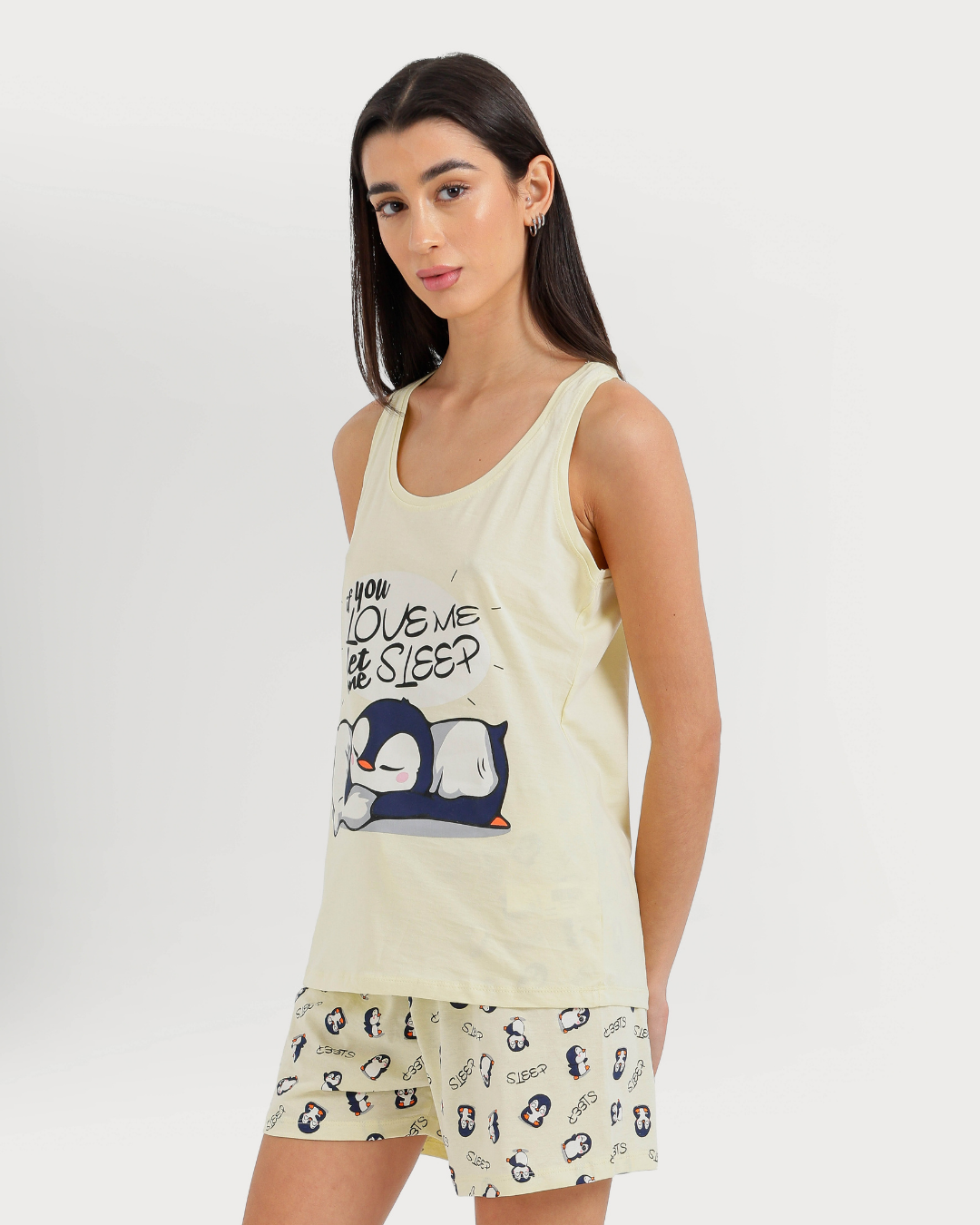Penguin Women's Pajama Kit and Hot Shorts
