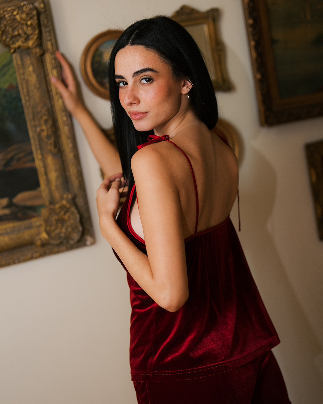 بيجاما  لانجيري بحماله بتتربط و شورت