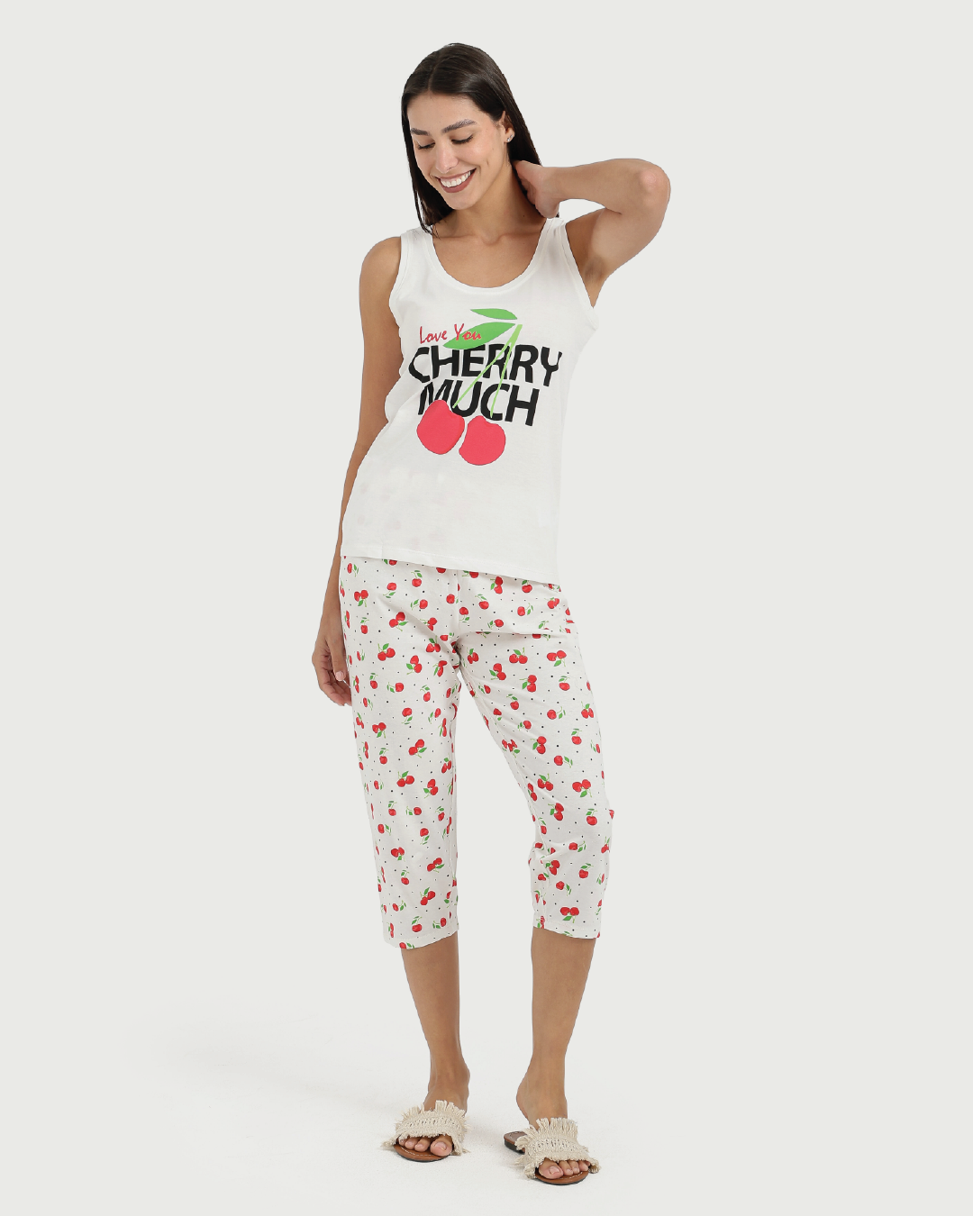 Cherry   بيجاما حريمي كت وبرمودا