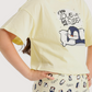 Penguin Girls' Oversized Pajamas and Hot Shorts