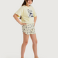 Penguin Girls' Oversized Pajamas and Hot Shorts