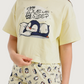 Penguin Girls' Oversized Pajamas and Hot Shorts