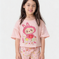 Labubu girls' oversized pajama with hot shorts