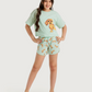 Bobby Spanish Girls' Oversized Pajamas and Hot Shorts