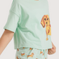 Bobby Spanish Girls' Oversized Pajamas and Hot Shorts
