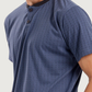 Men's half-sleeved pajamas with capri pants