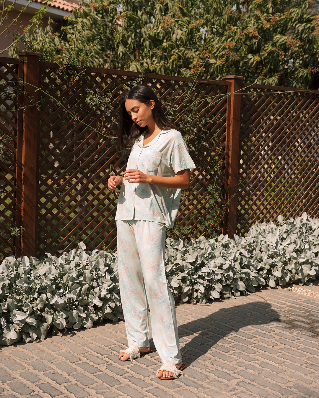 بيجامه حريمي كلاسيك