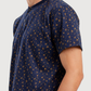 Men's Short Sleeve Pajamas with Capri Pants