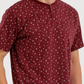Men's Short Sleeve Pajamas with Capri Pants