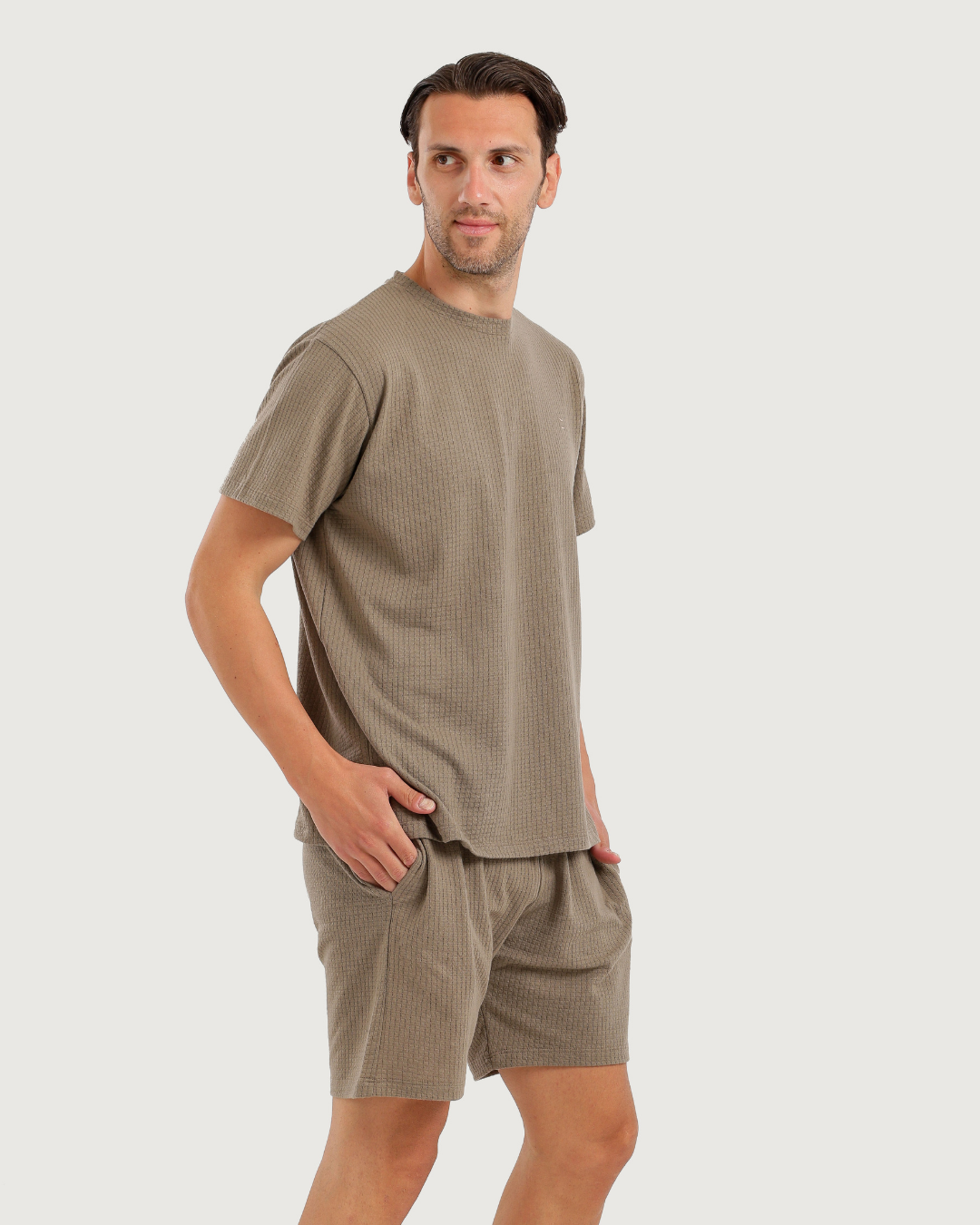 Men's Pajamas Half Sleeves with Shorts