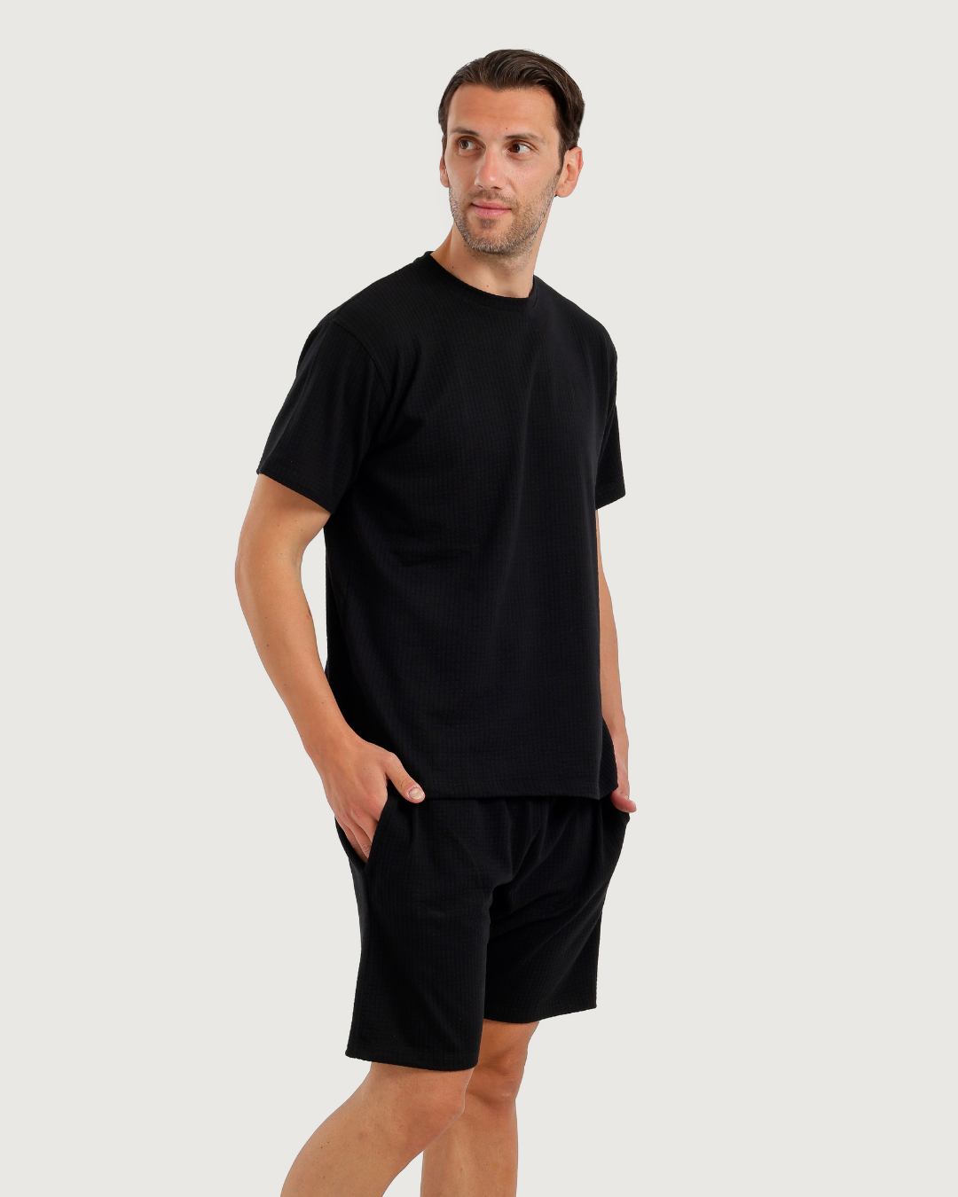 Men's Pajamas Half Sleeves with Shorts