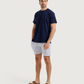 Men's half-sleeved pajamas with shorts