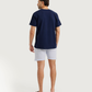 Men's half-sleeved pajamas with shorts