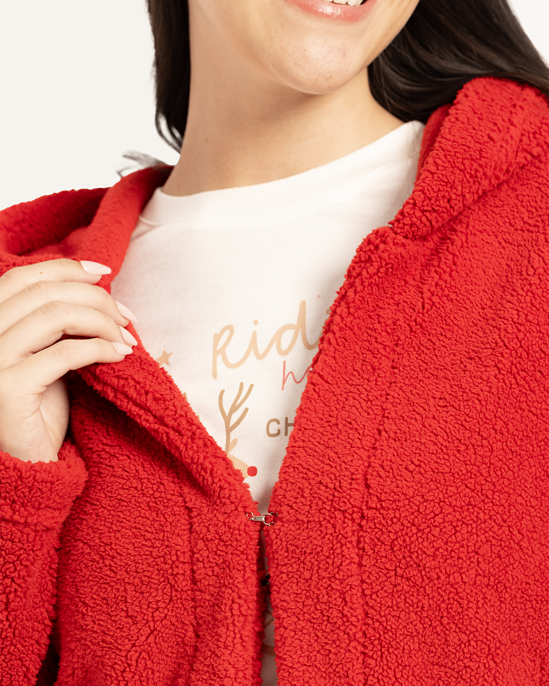 بيجاما 3 قطع أجواء الكريسماس