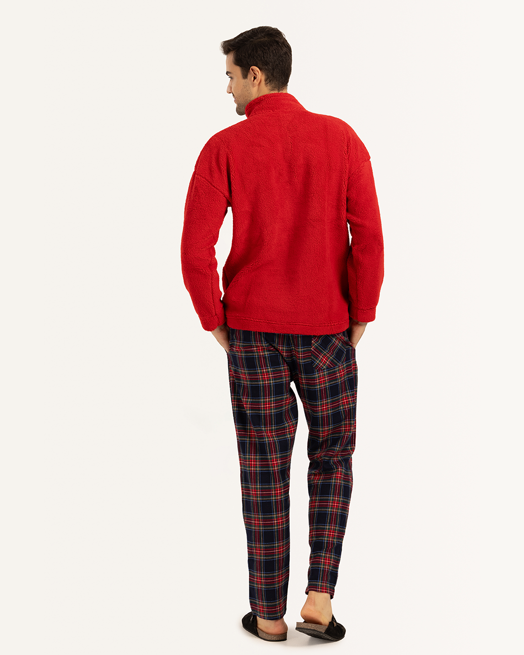 بيجاما رقبة عالية أجواء الكريسماس