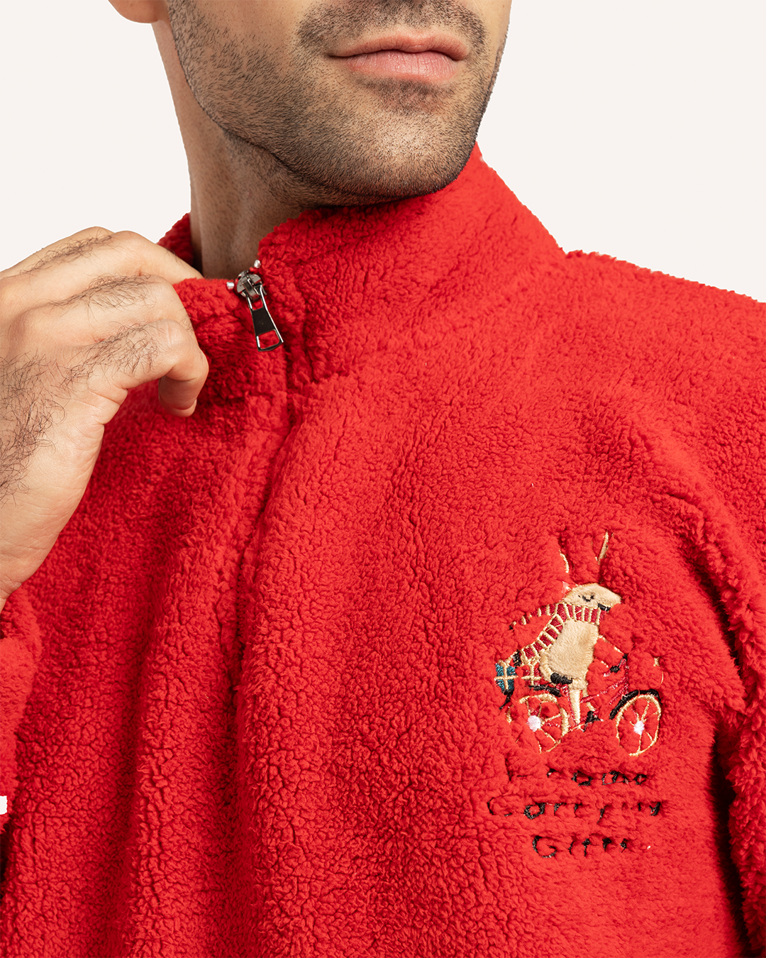 بيجاما رقبة عالية أجواء الكريسماس