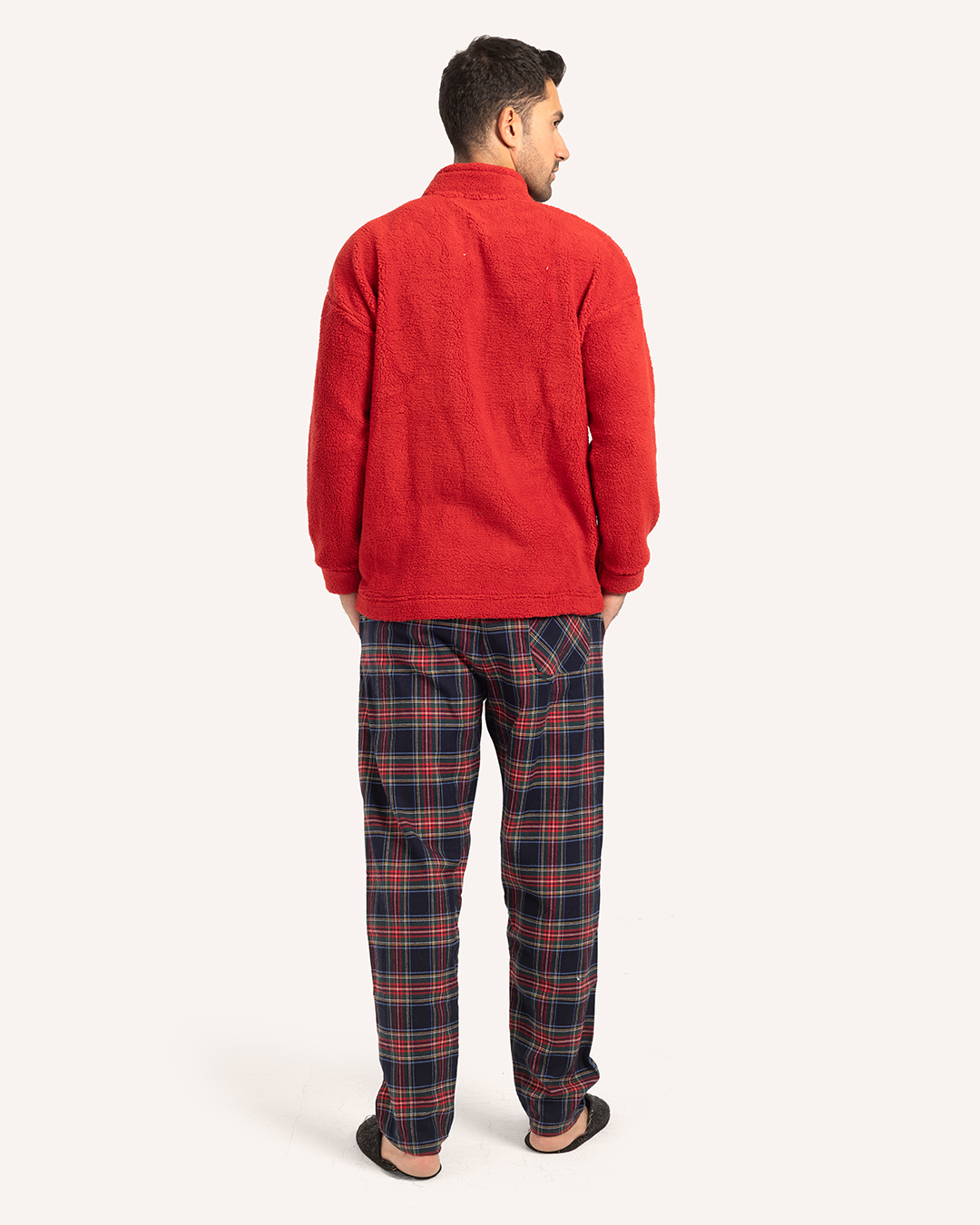 بيجاما رقبة عالية أجواء الكريسماس