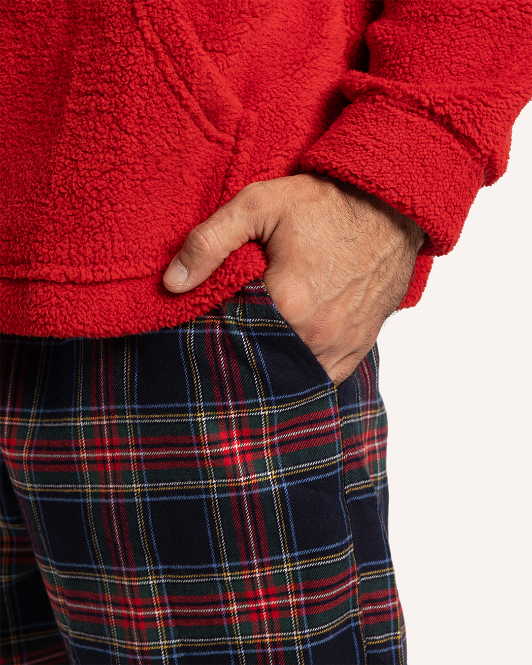 بيجاما رقبة عالية أجواء الكريسماس