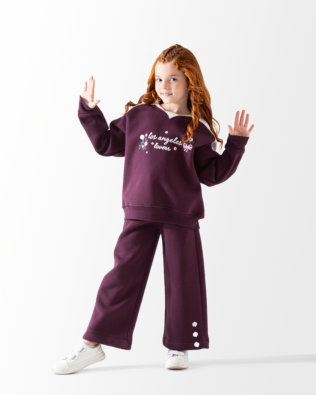 Los angeles lover  بيجاما اطفالي بناتي