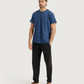Men's half-sleeved pajamas with pants