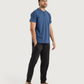 Men's half-sleeved pajamas with pants