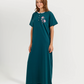 Women's Lycra Half Sleeve Nightgown