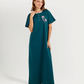 Women's Lycra Half Sleeve Nightgown
