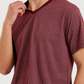 Men's Short Sleeve Pajamas with Capri Pants