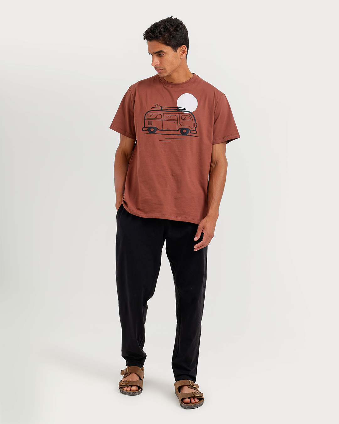 Men's Pajamas Half Sleeves with Pants