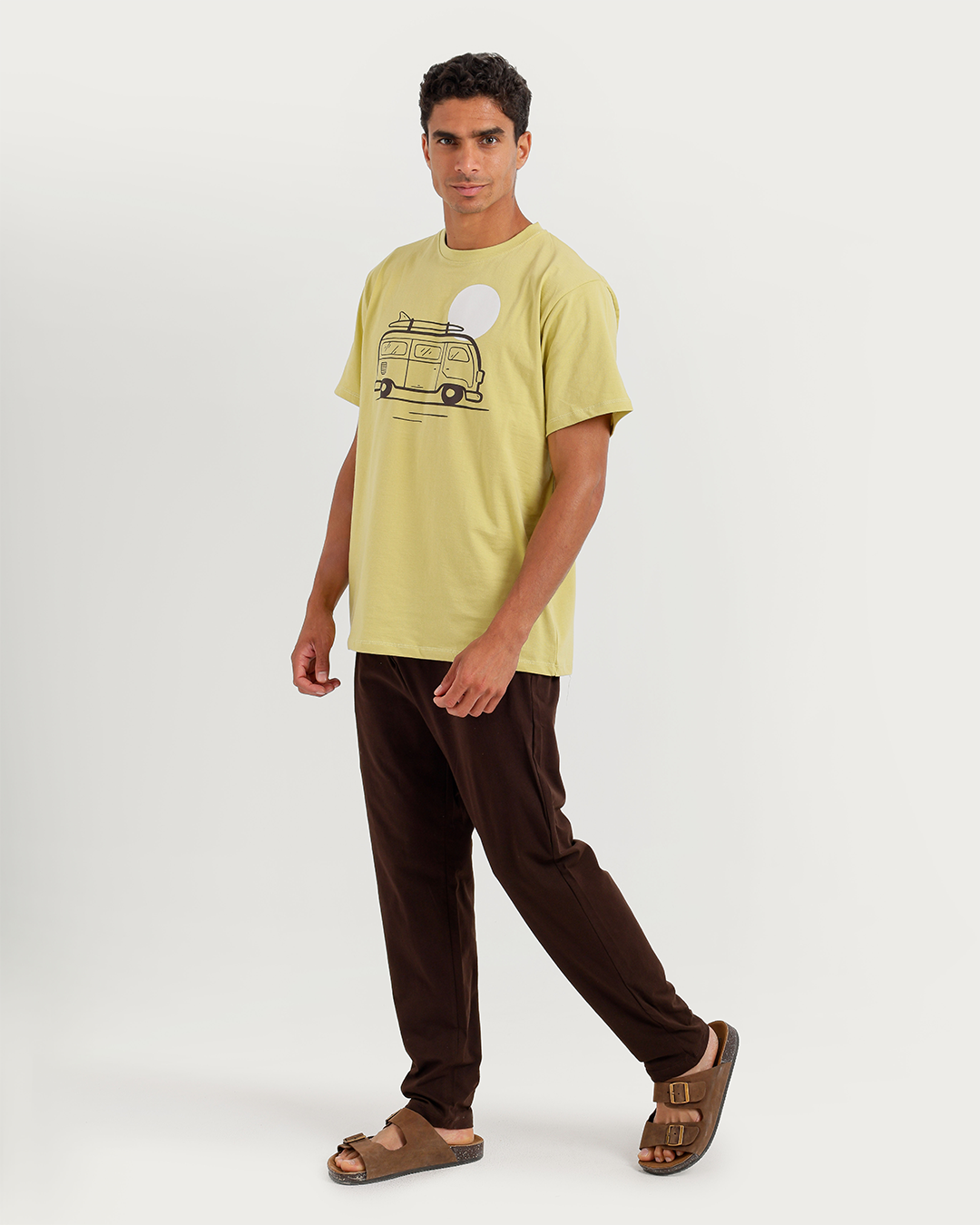 Men's Pajamas Half Sleeves with Pants