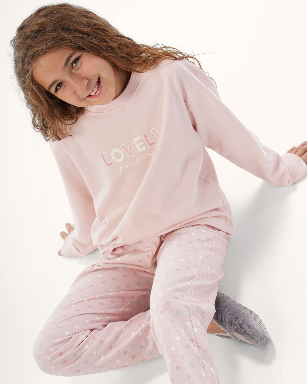 بيجاما كم طويل الأميرة اللطفية