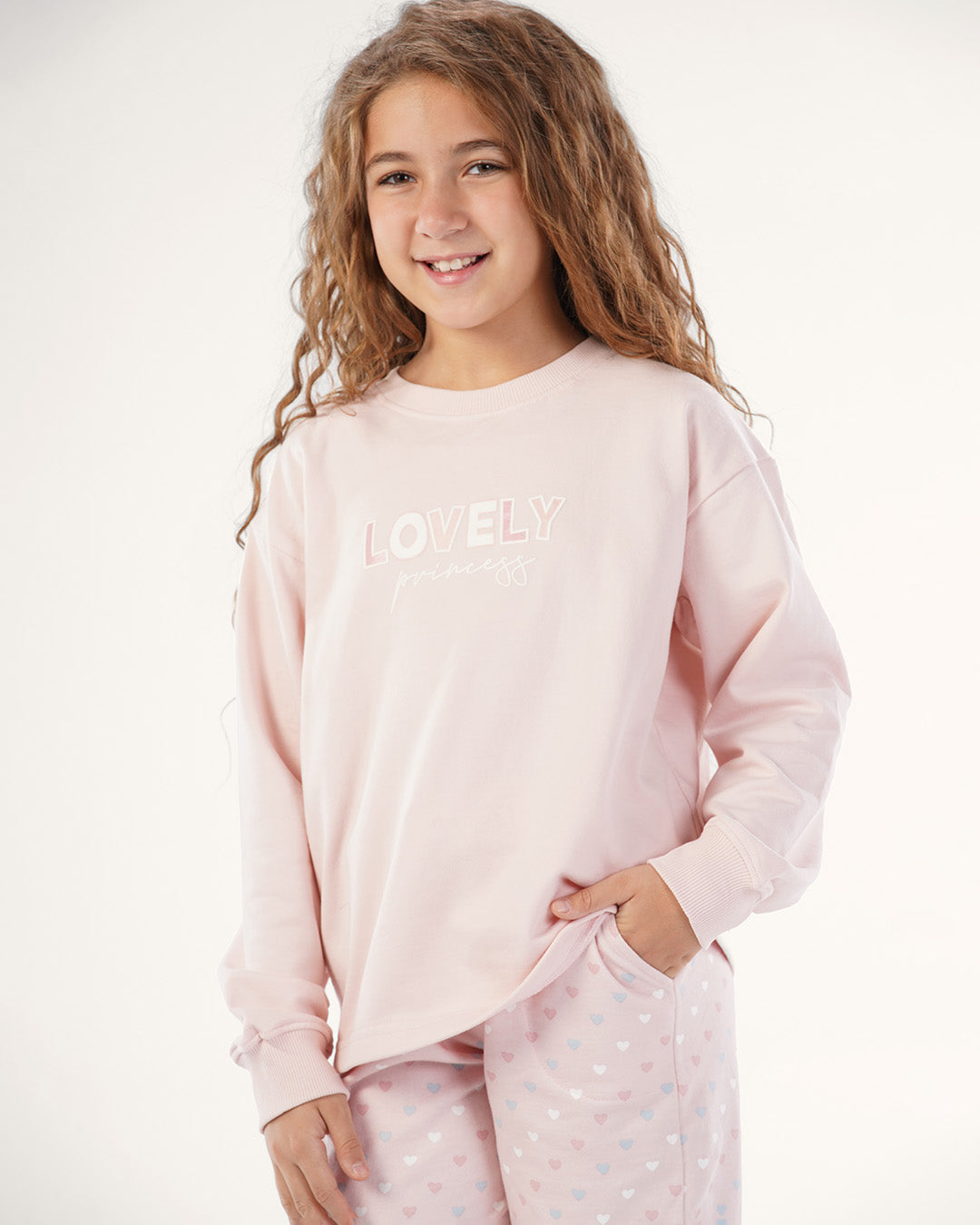 بيجاما كم طويل الأميرة اللطفية