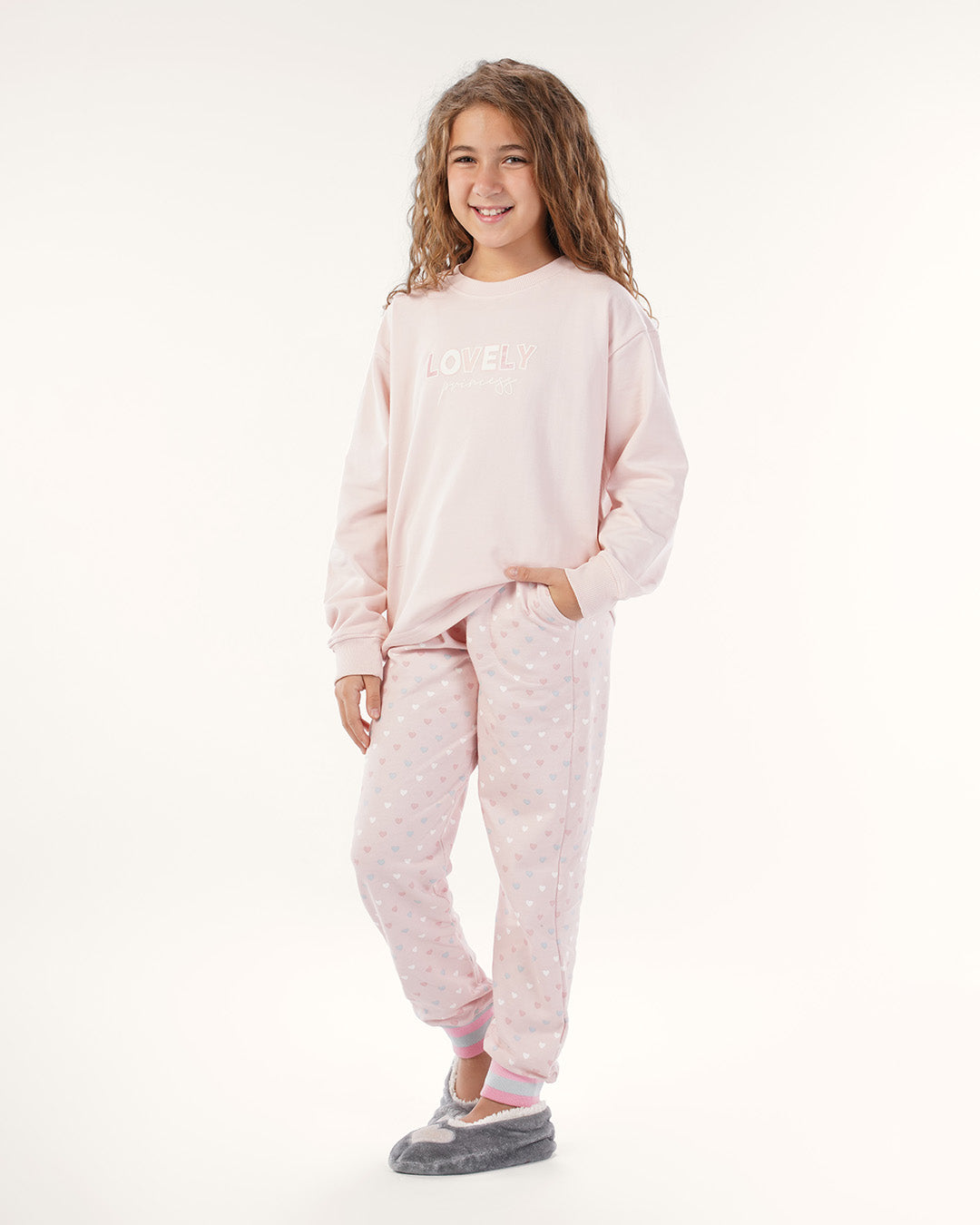 بيجاما كم طويل الأميرة اللطفية