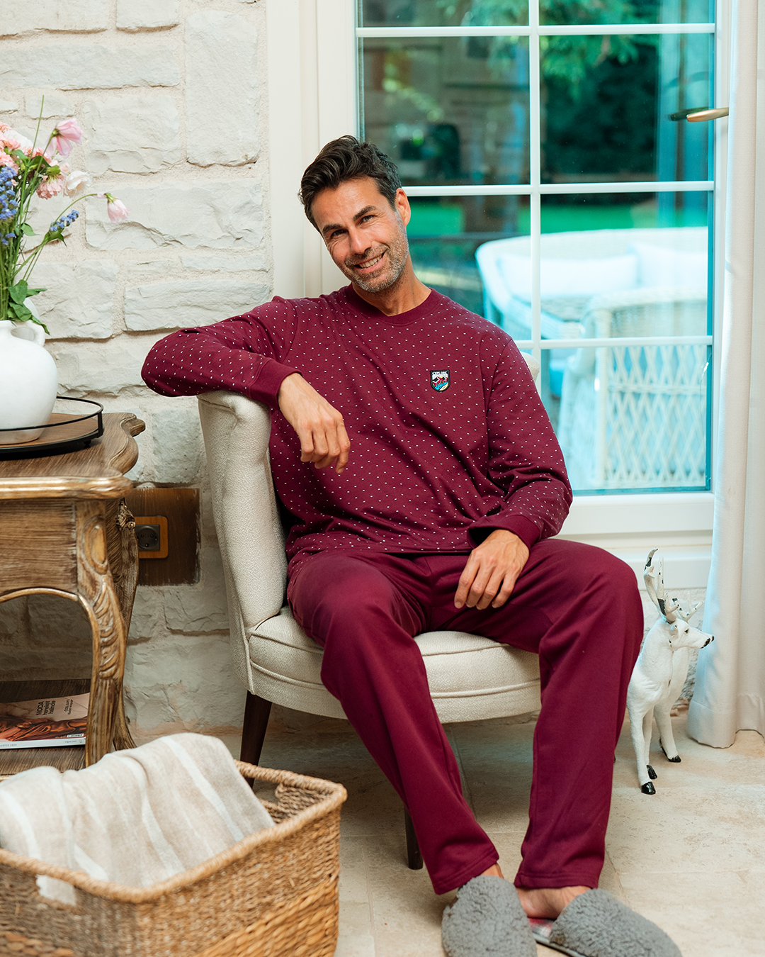 بيجاما كُم طويل و بنطلون المستكشف