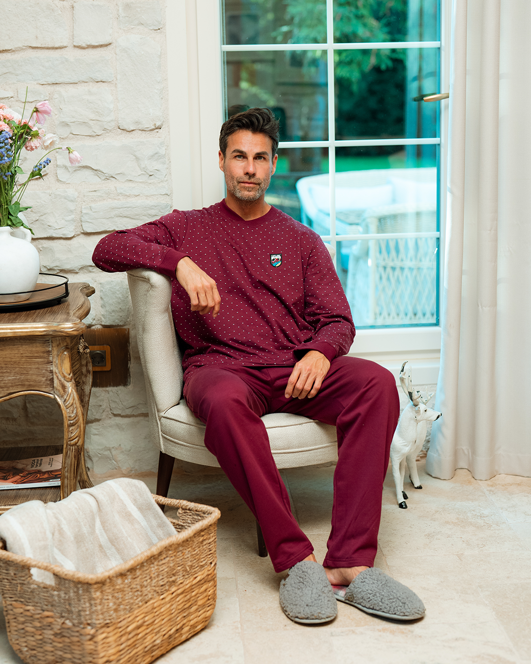 بيجاما كُم طويل و بنطلون المستكشف