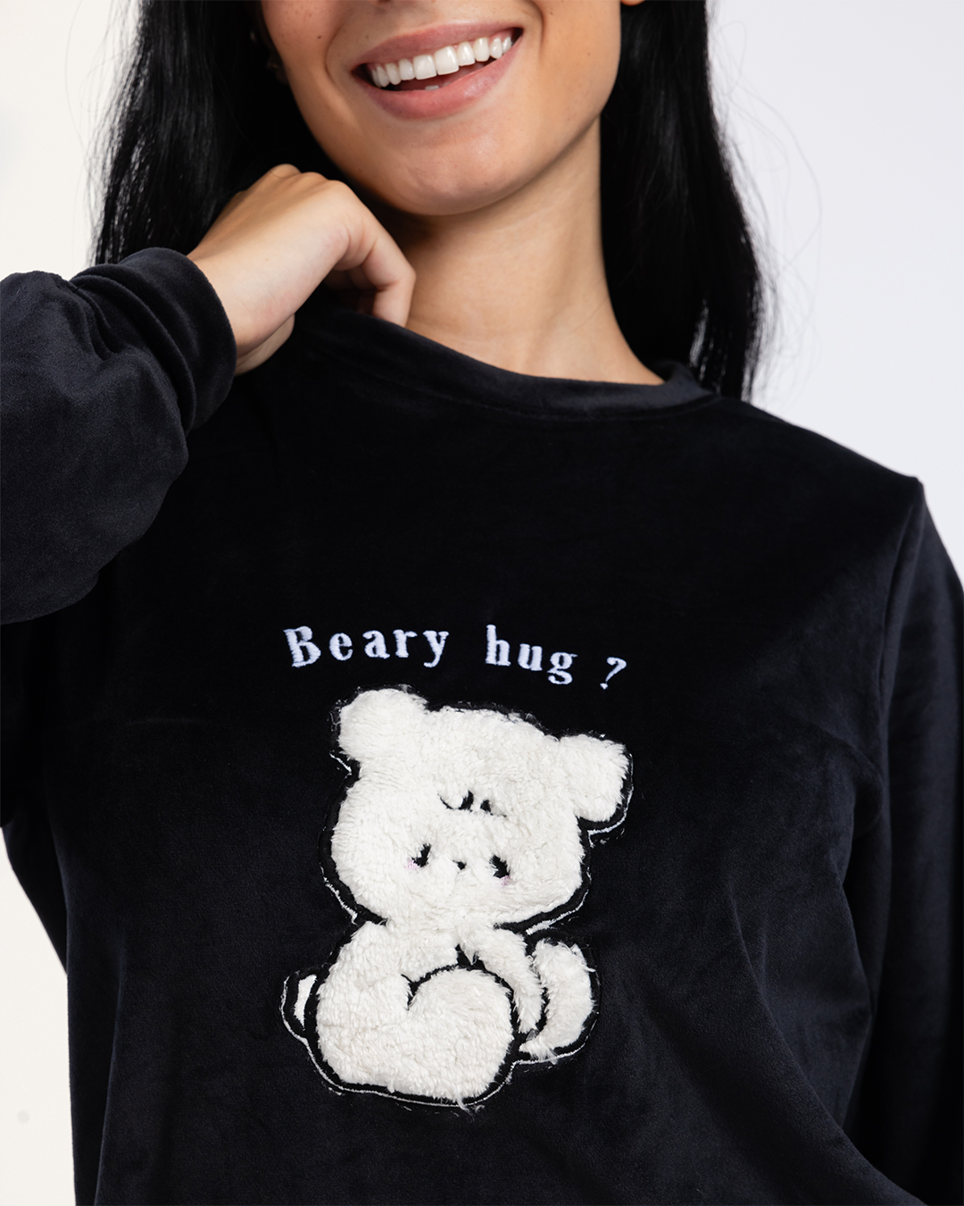 بيجاما قطيفه دبدوب