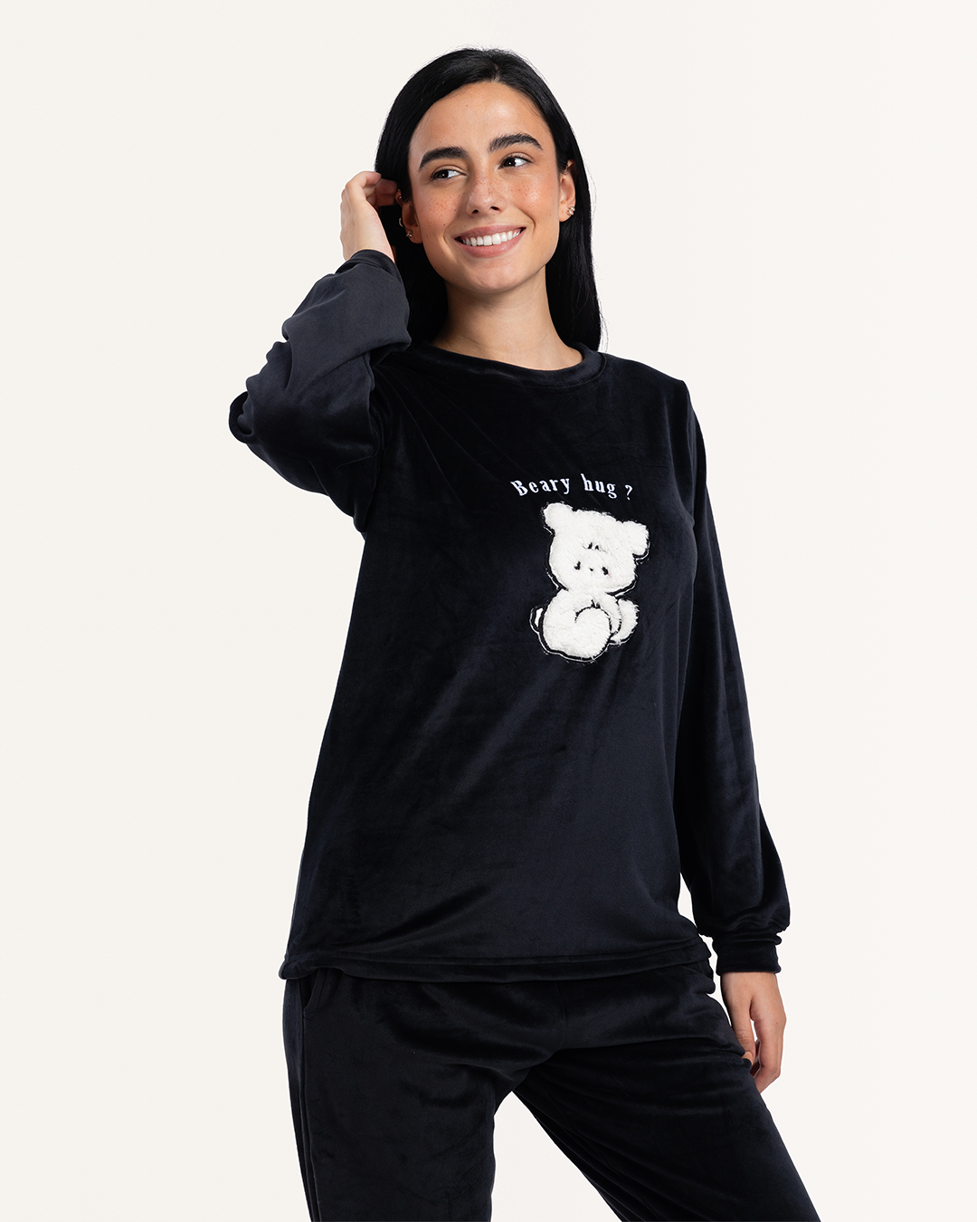 بيجاما قطيفه دبدوب