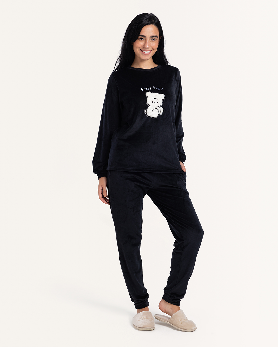 بيجاما قطيفه دبدوب