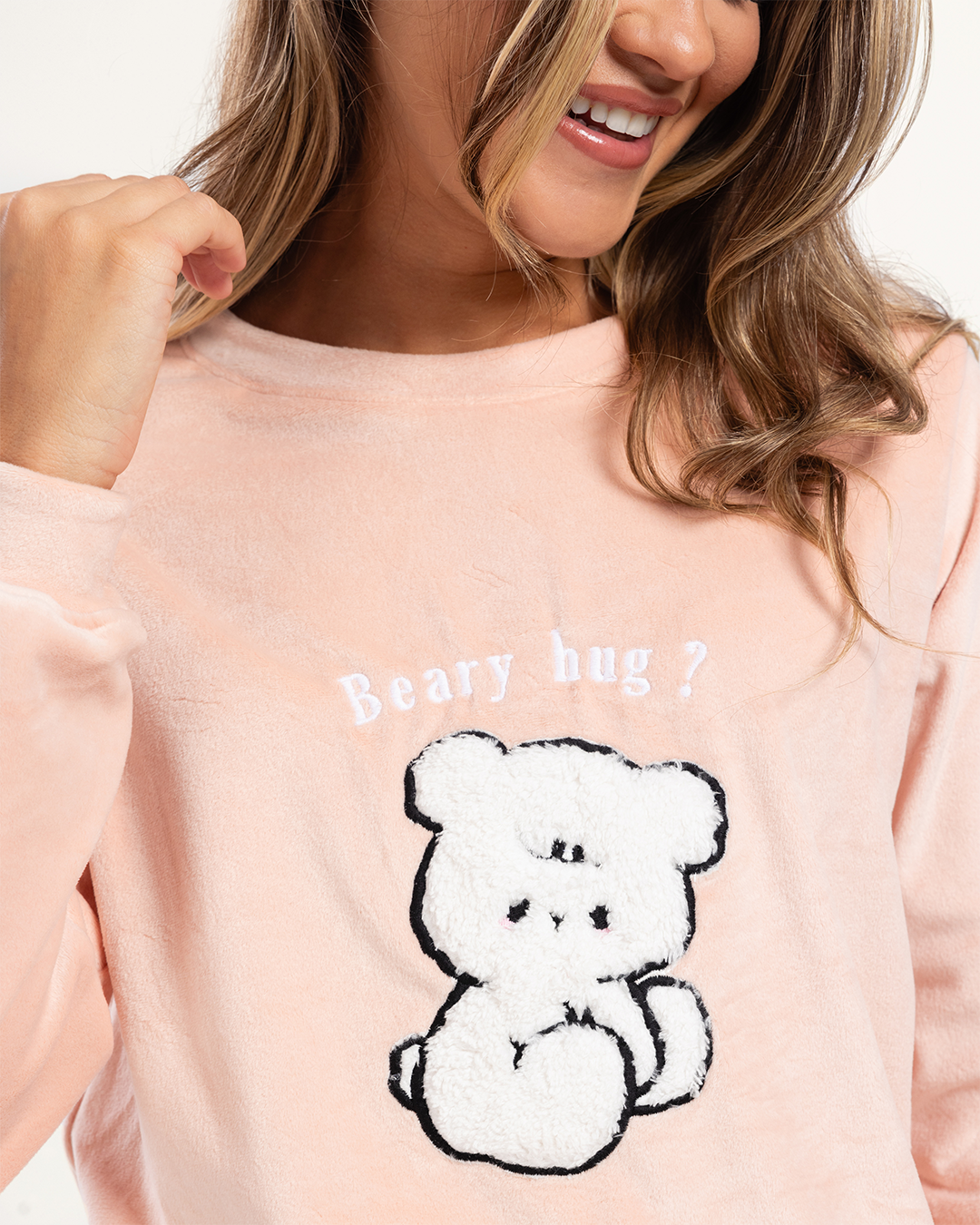 بيجاما قطيفه دبدوب