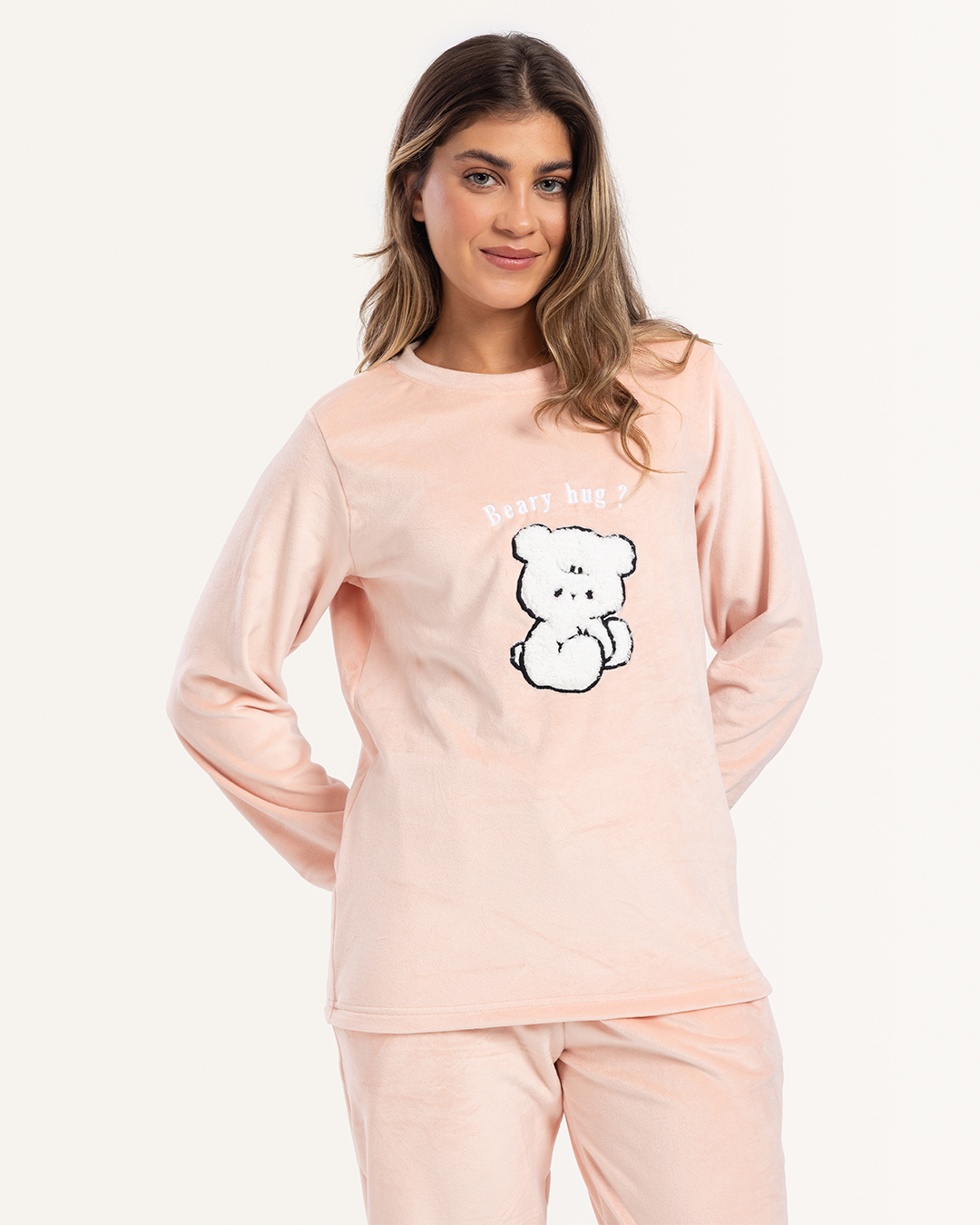 بيجاما قطيفه دبدوب