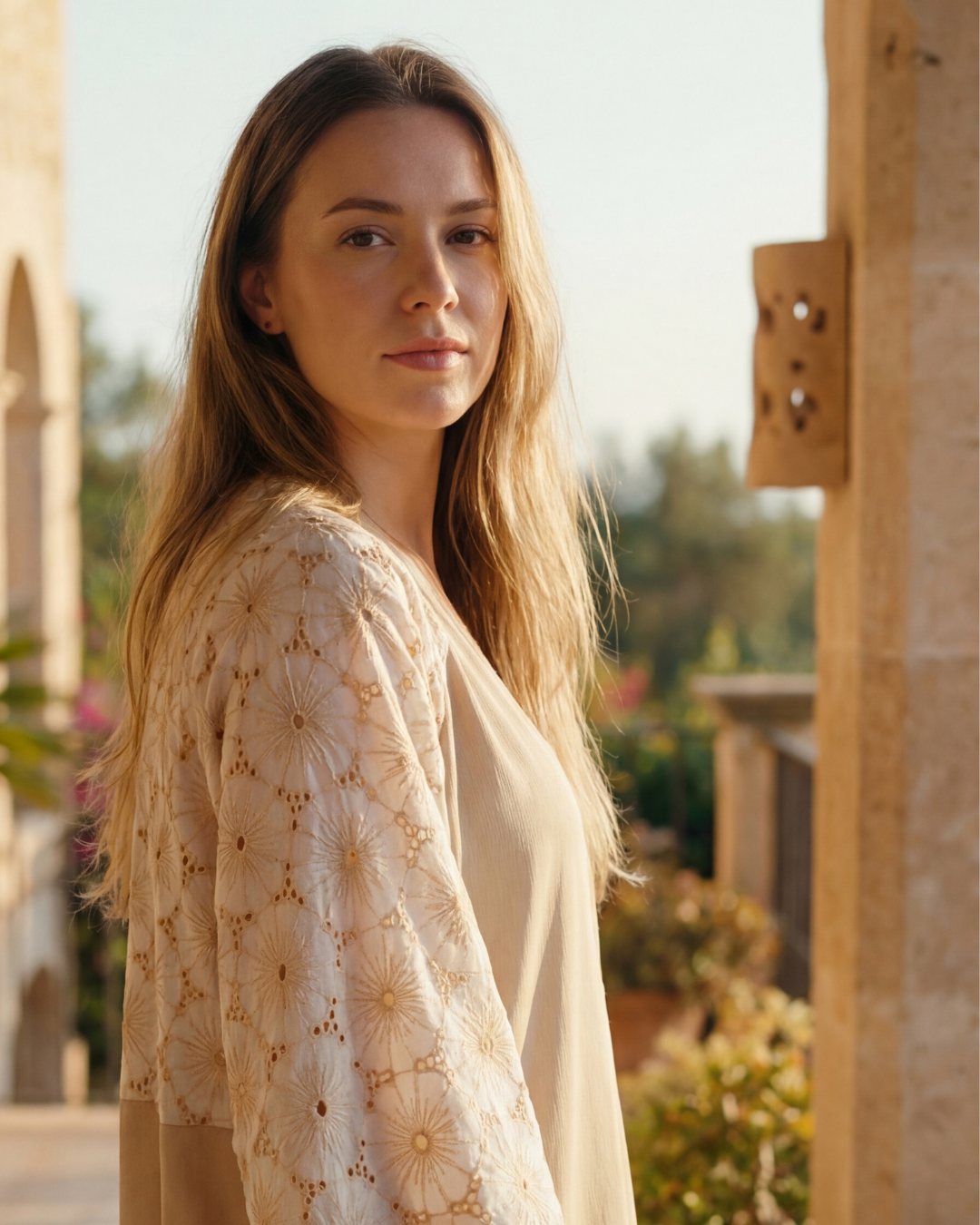 قميص حريمى كم بروب طويل