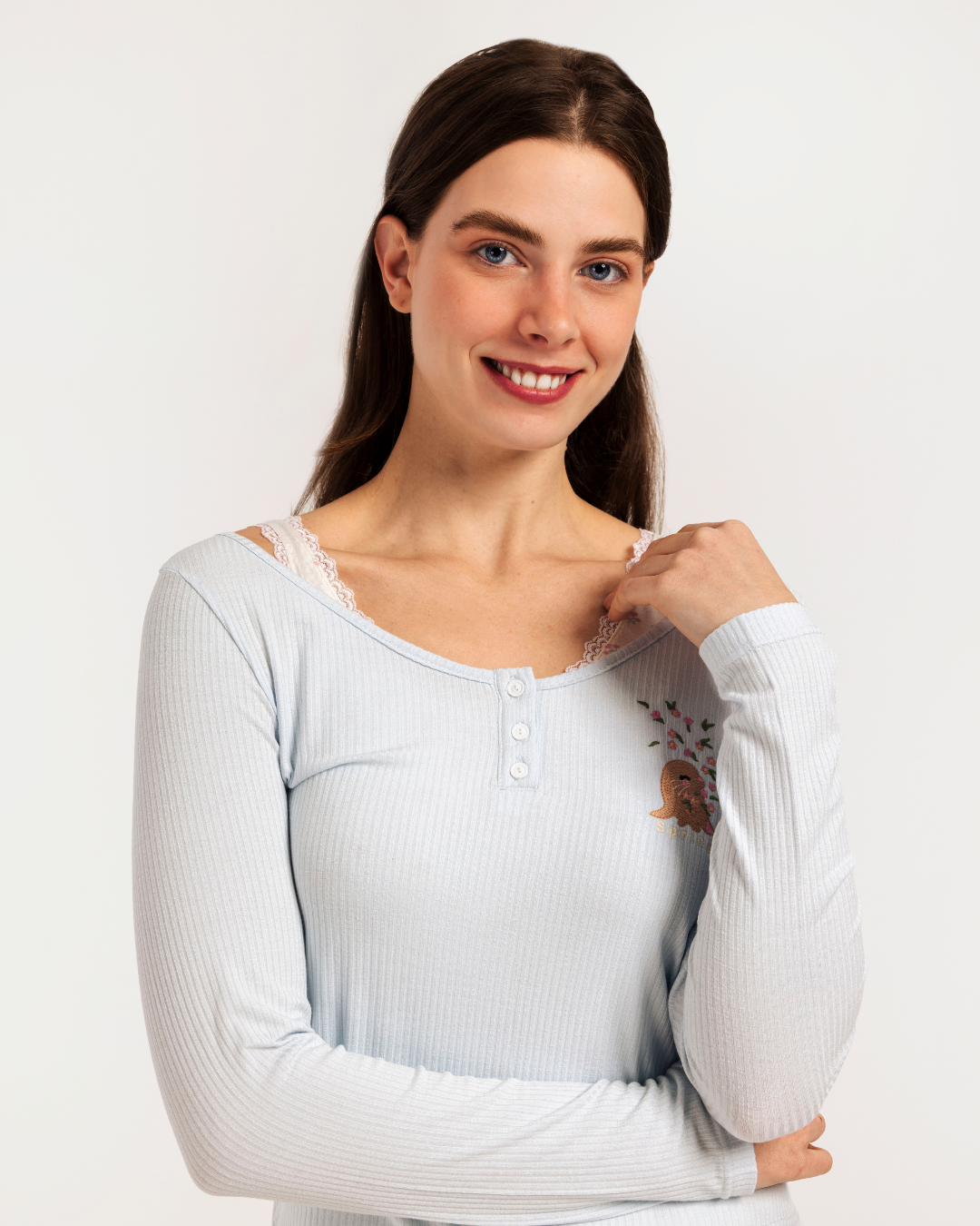 بيجاما حريمى 3 قطع كائنات الربيع