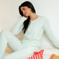 Women's Pajamas with Buttons, Long Sleeve, Spring Colors