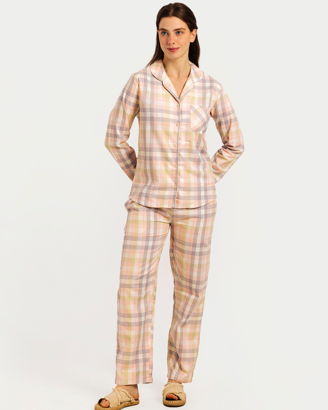 بيجاما كلاسيك حريمى ألوان الربيع