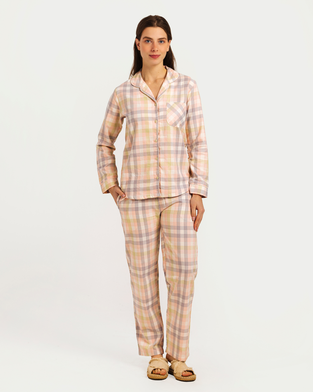 بيجاما كلاسيك حريمى ألوان الربيع