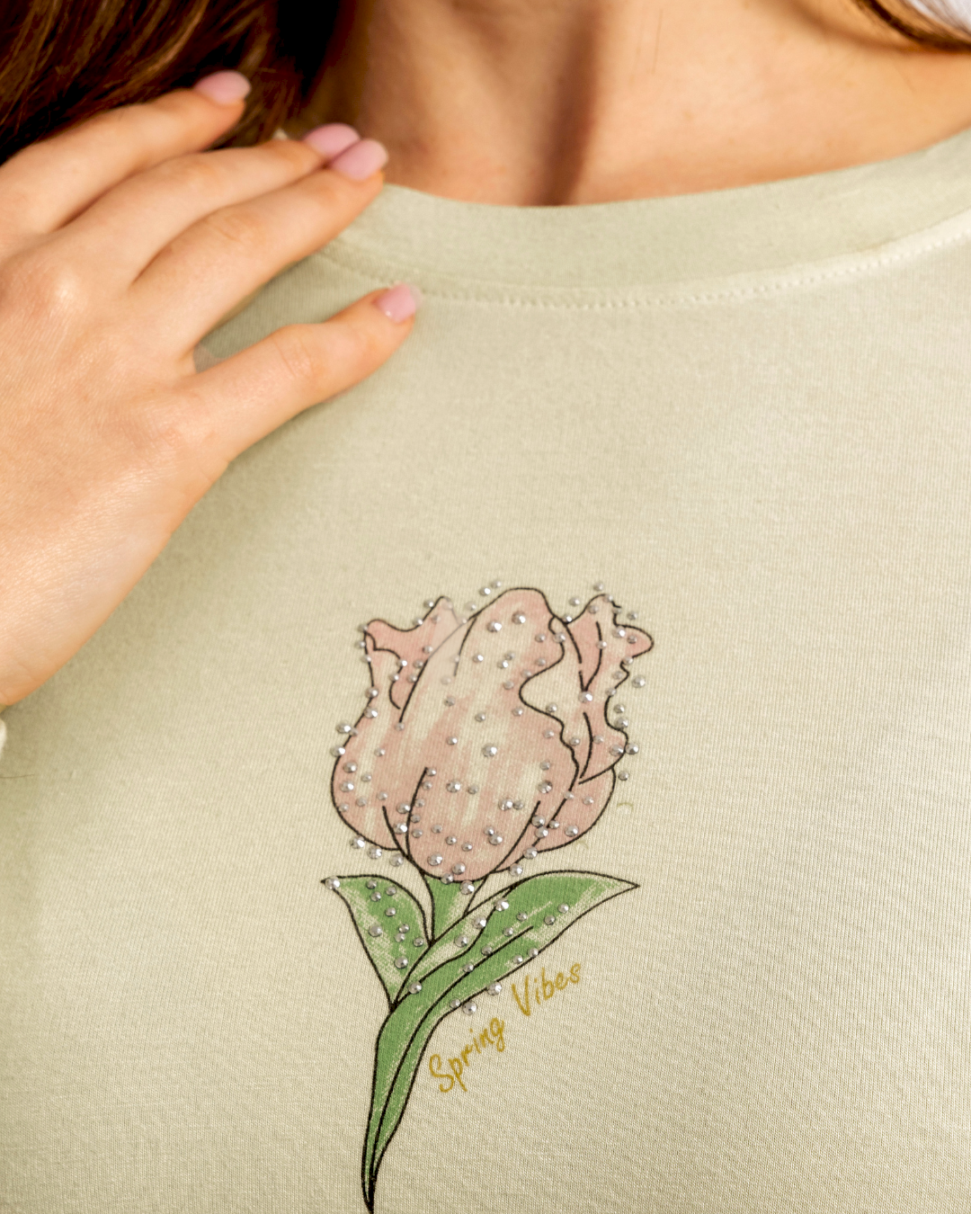 بيجاما حريمى كُم طويل و كشكشة فى الجانبين ألوان الربيع