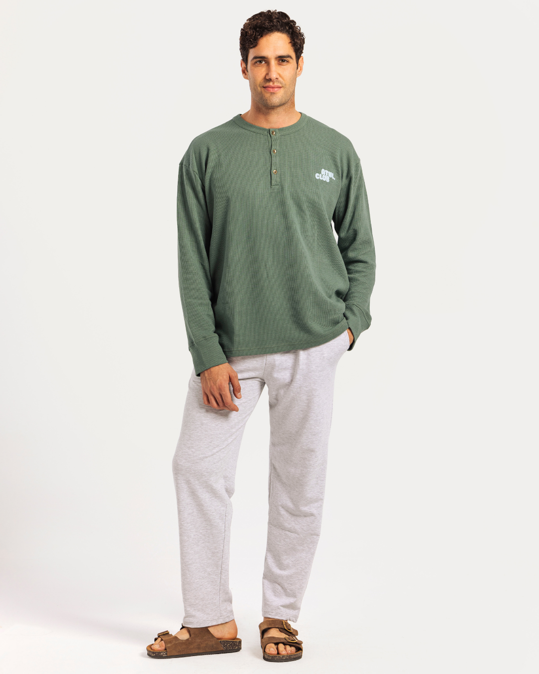 بيجاما رجالي بكًم و بنطلون واسع