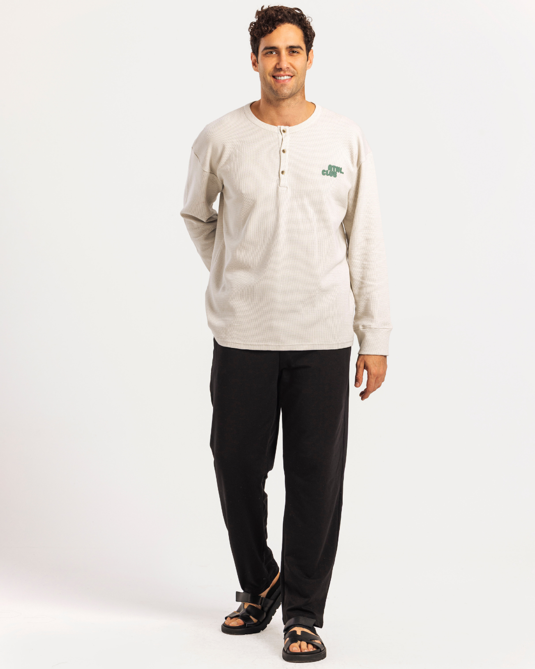 بيجاما رجالي بكًم و بنطلون واسع