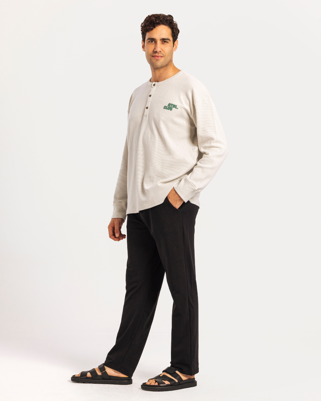 بيجاما رجالي بكًم و بنطلون واسع